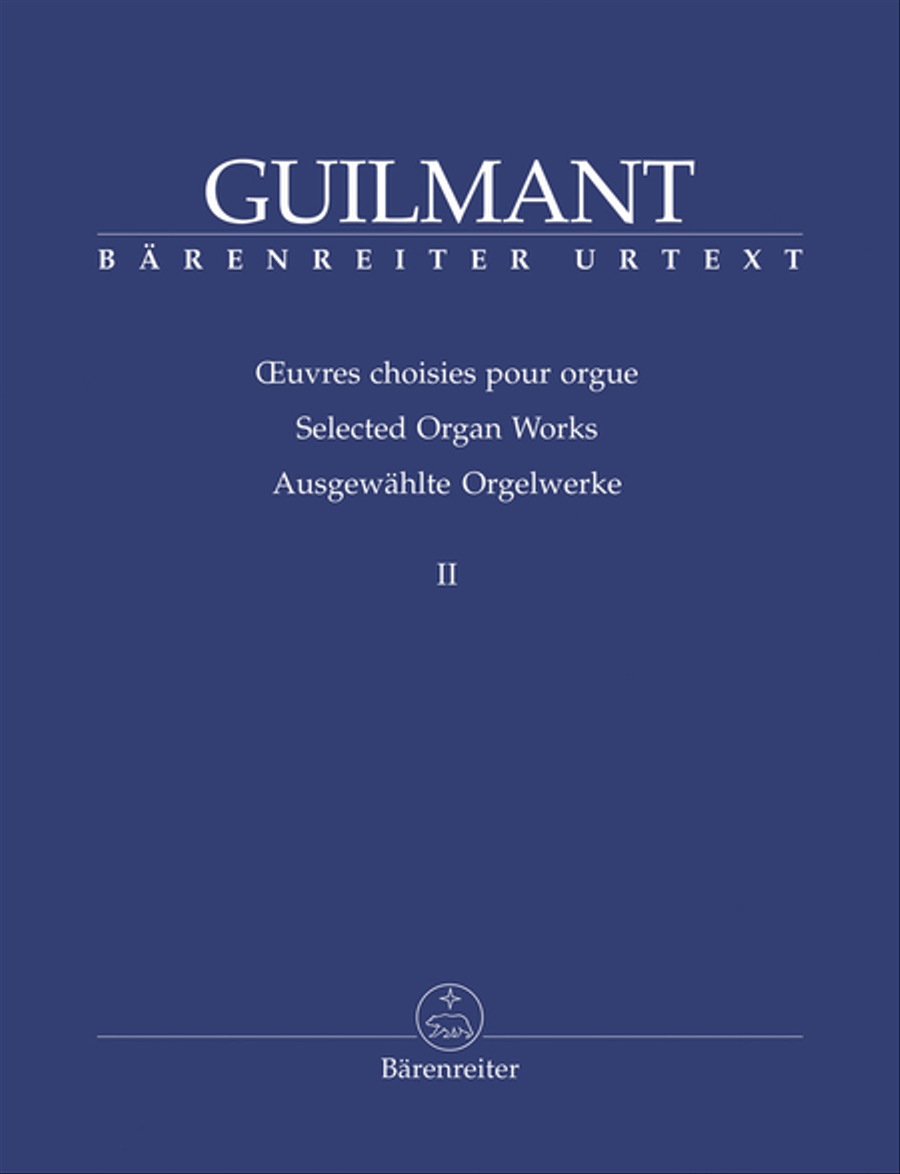 Ausgewahlte Orgelwerke II Organ - Sheet Music