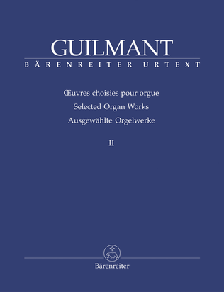 Book cover for Ausgewahlte Orgelwerke II
