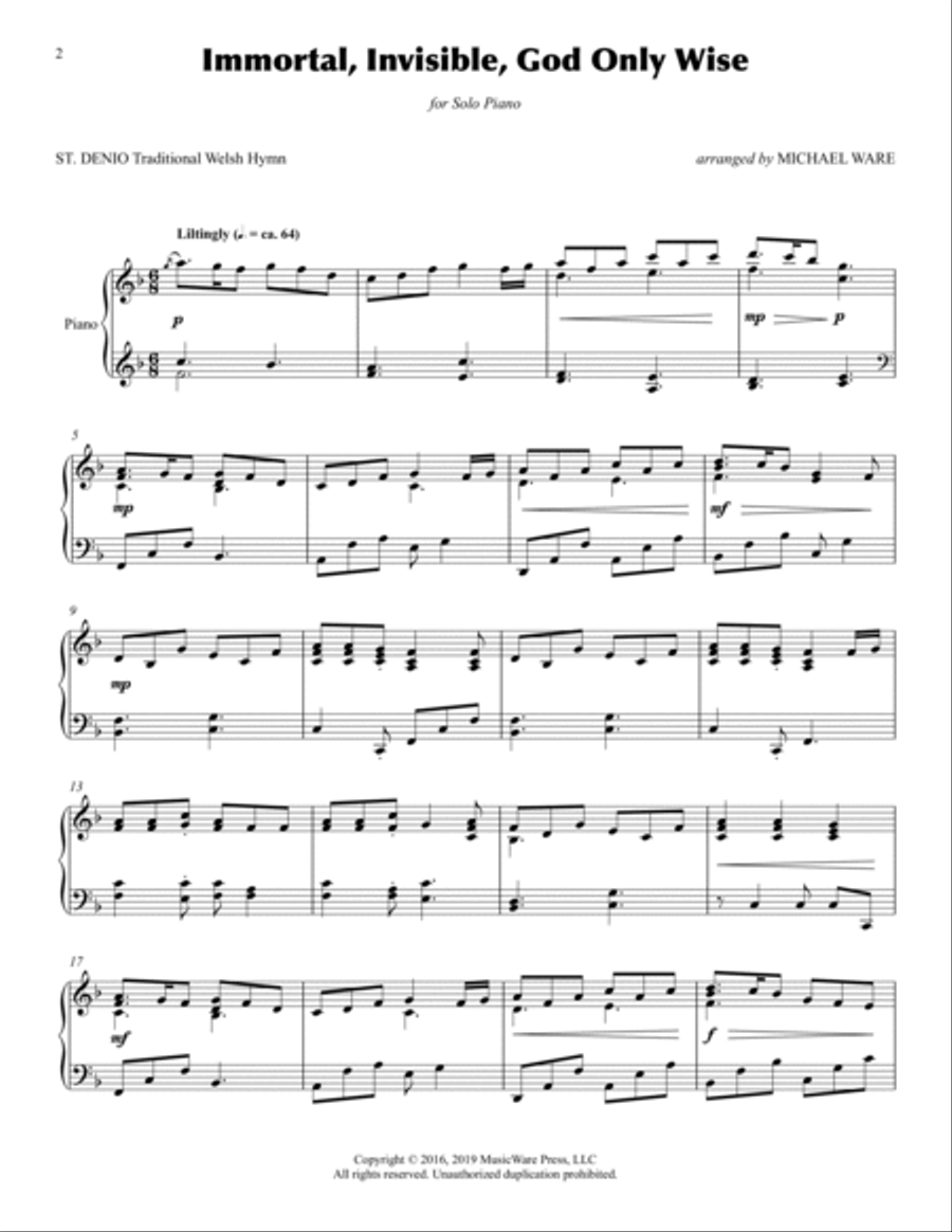 Softly and Tenderly Piano Hymn Collection Volume 1 Piano Solo scores gallery preview page 3