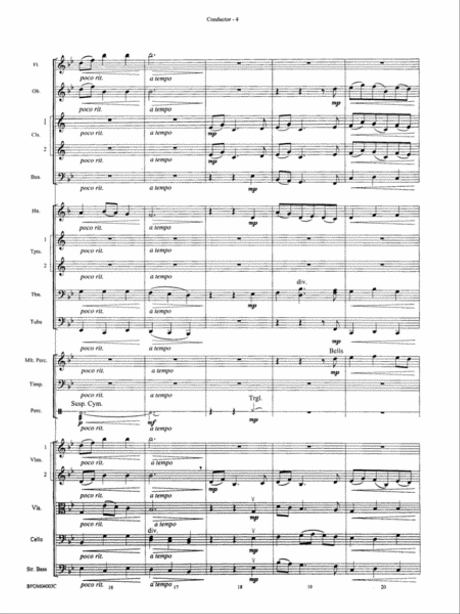 Brother James' Air: Score Full Orchestra scores gallery preview page 5