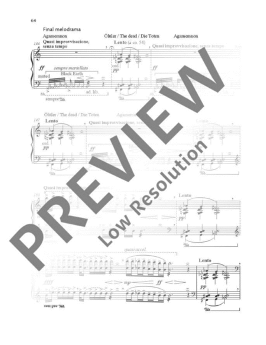Truva Atı Piano Solo scores gallery preview page 9