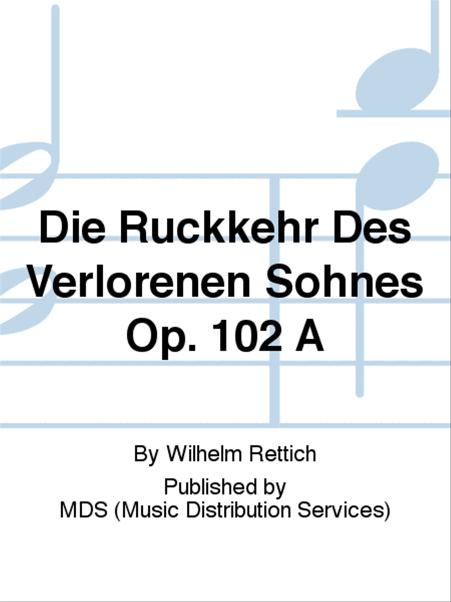 Die Rückkehr des verlorenen Sohnes op. 102 A Organ scores gallery preview page 1