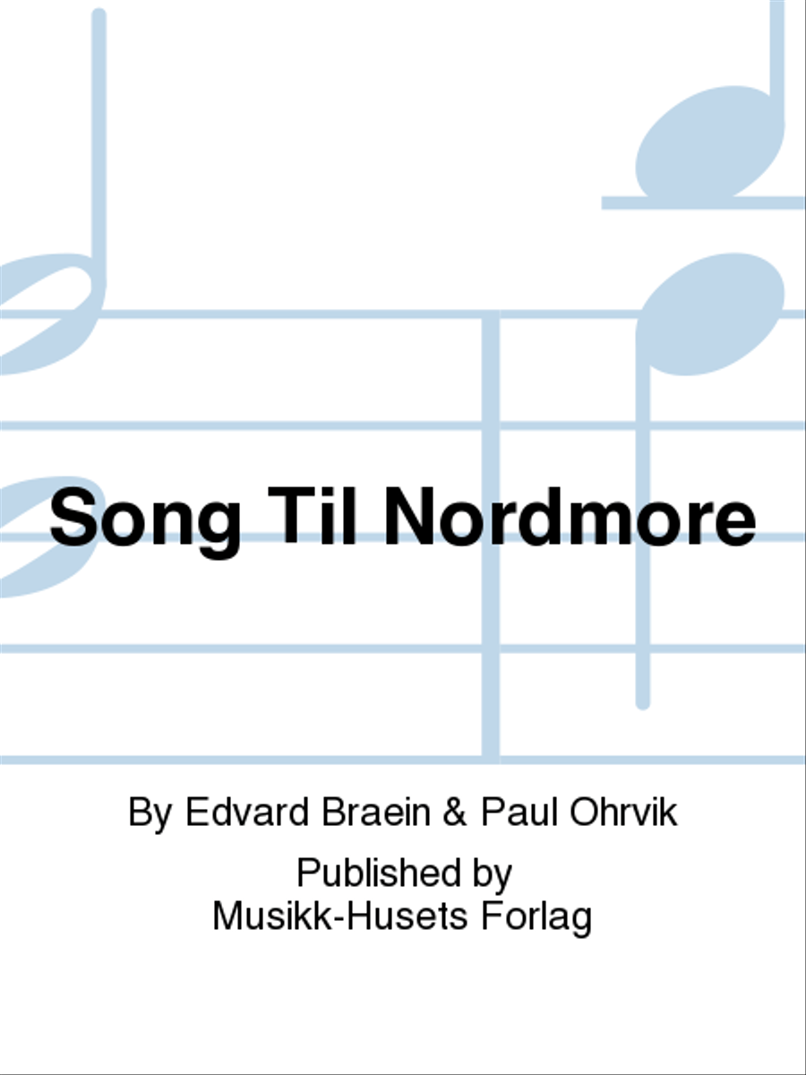 Song Til Nordmore Men's Choir scores gallery preview page 1