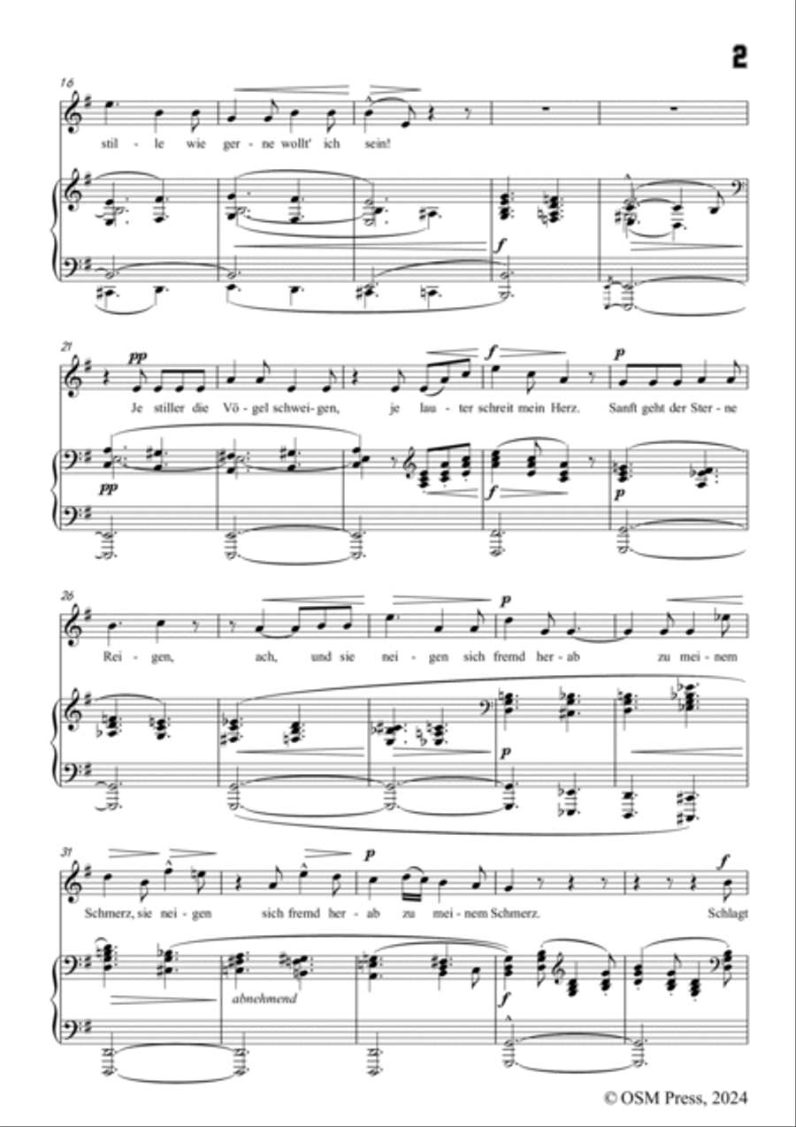 A. Jensen-Ueber die Welt kommt Stille,in e minor,Op.22 No.5 Voice scores gallery preview page 3