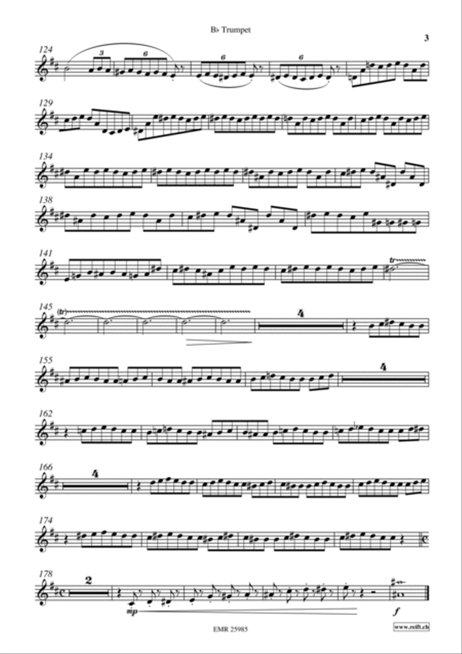 Bagatelle Sans Tonalite Trumpet scores gallery preview page 4