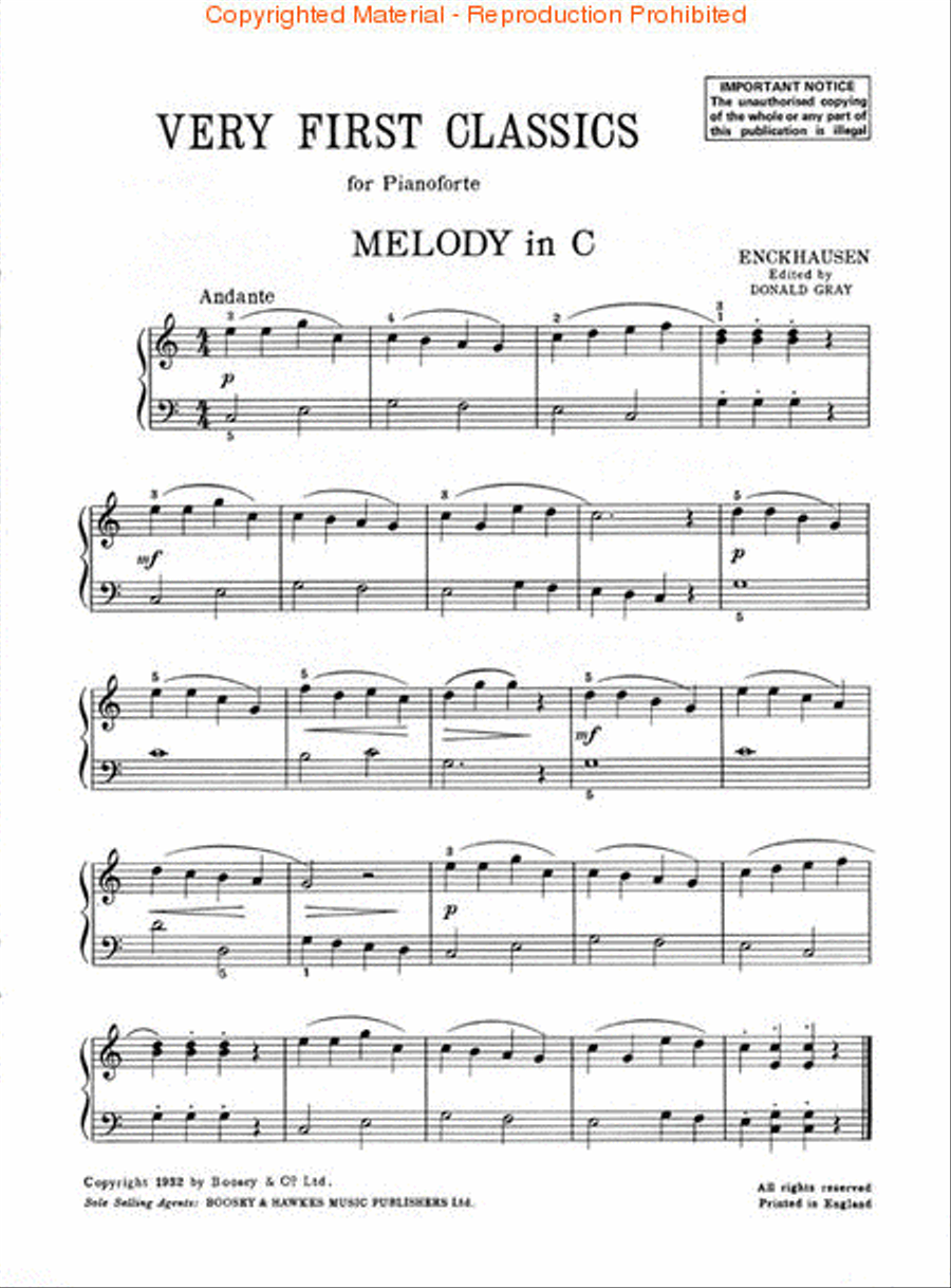 Very First Classics - Book I Piano Solo scores gallery preview page 2