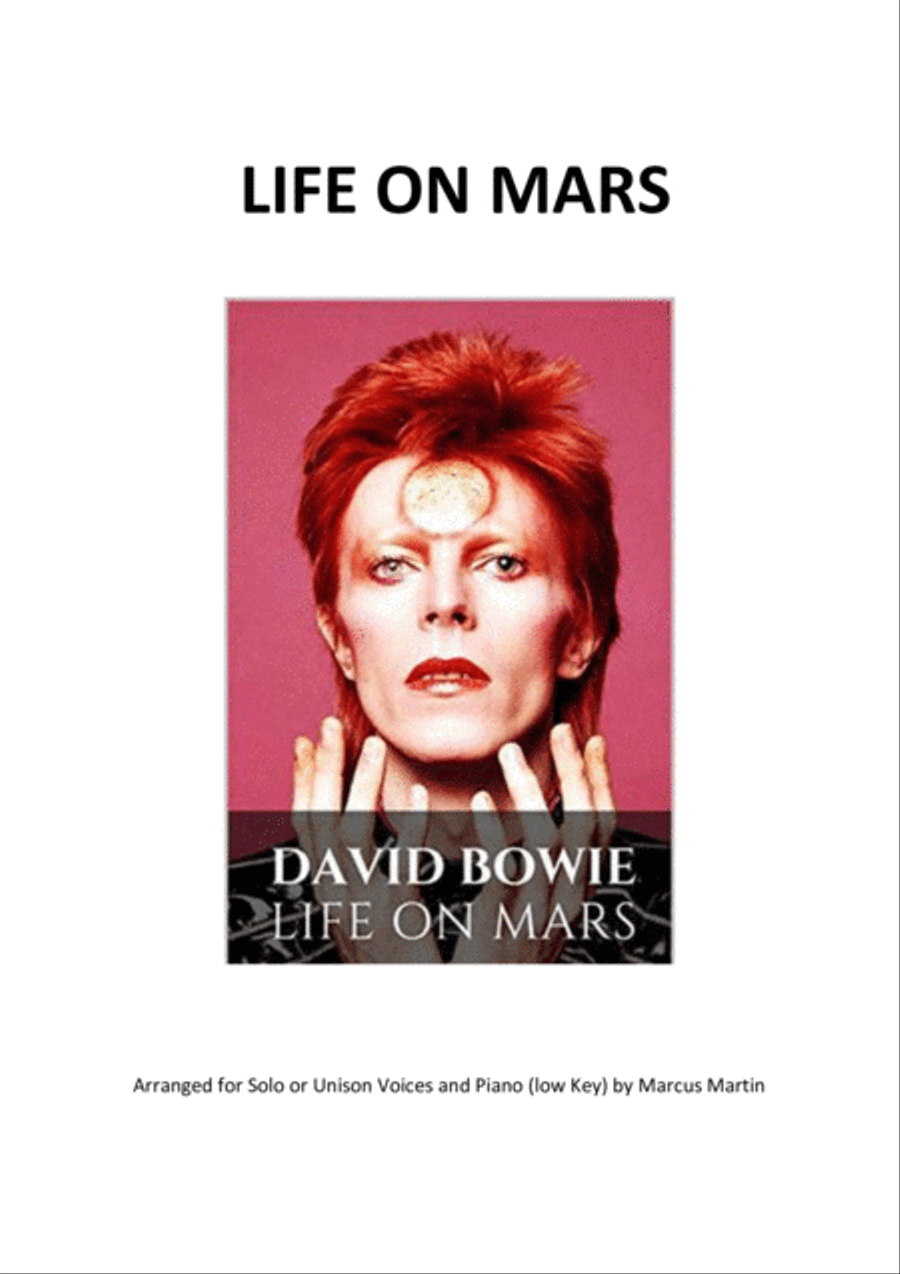 Life On Mars Voice scores gallery preview page 1