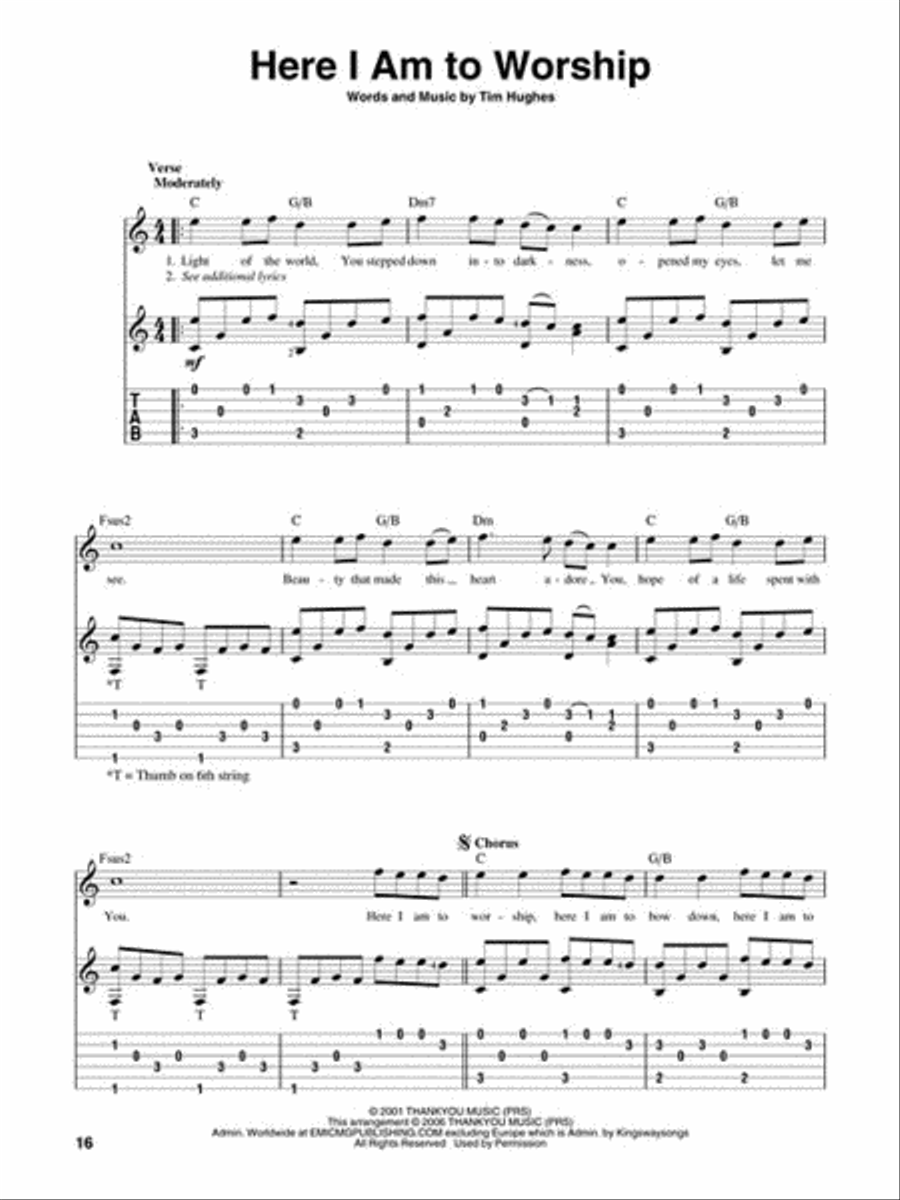 Sunday Solos for Guitar Guitar Tablature scores gallery preview page 3
