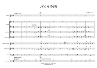 Book cover for Jingle Bells (Frank Sinatra version - 3 horns, rhythm section, opt vocals)