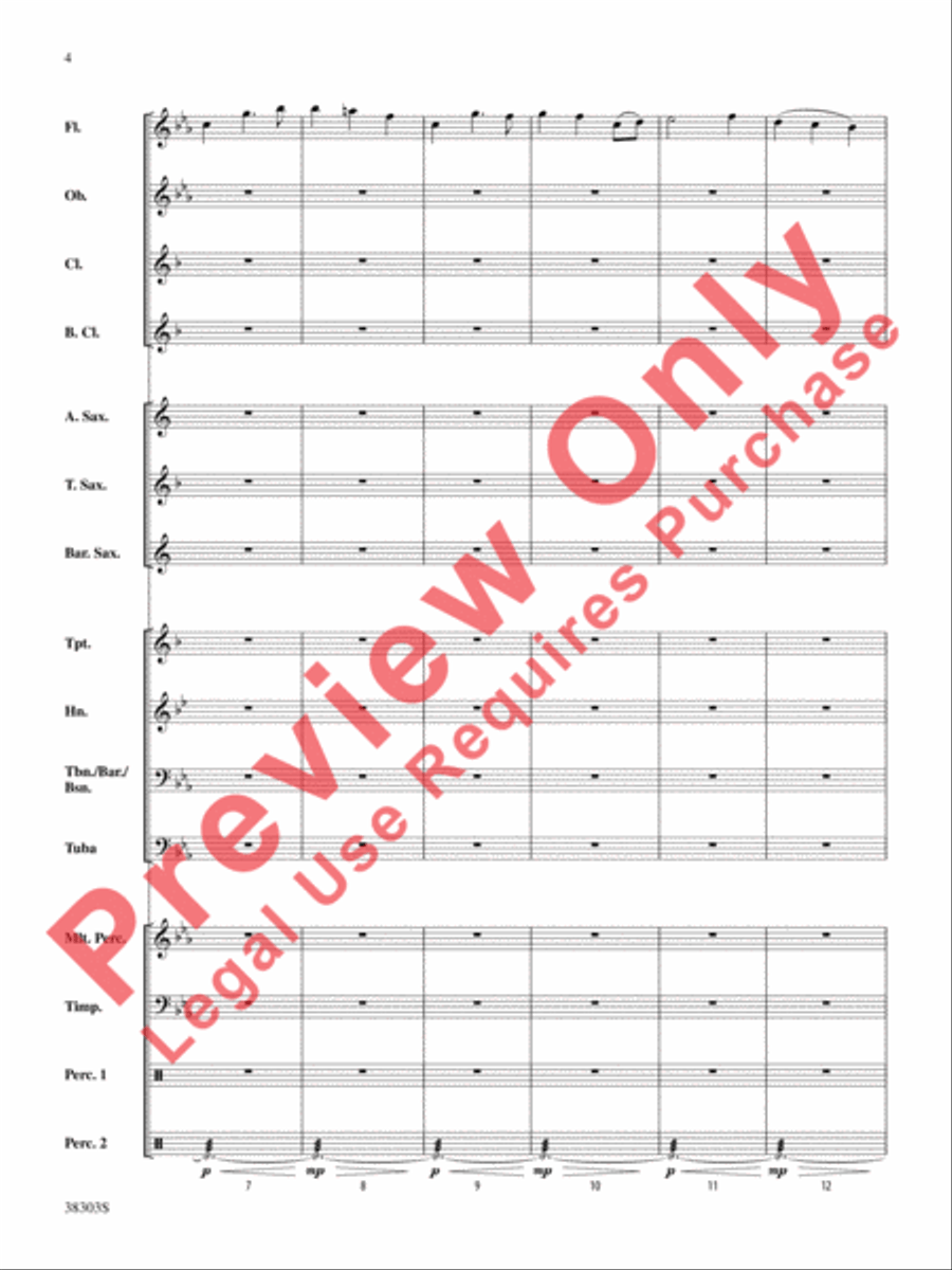 Ghost Ship Ghost Ship Concert Band scores gallery preview page 5