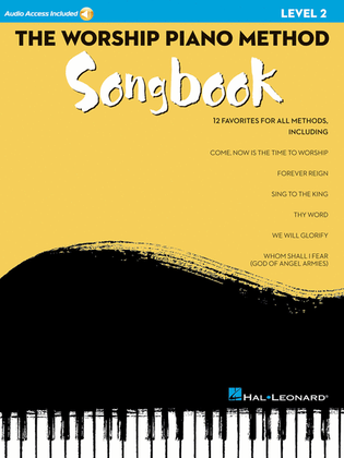 Book cover for The Worship Piano Method Songbook - Level 2