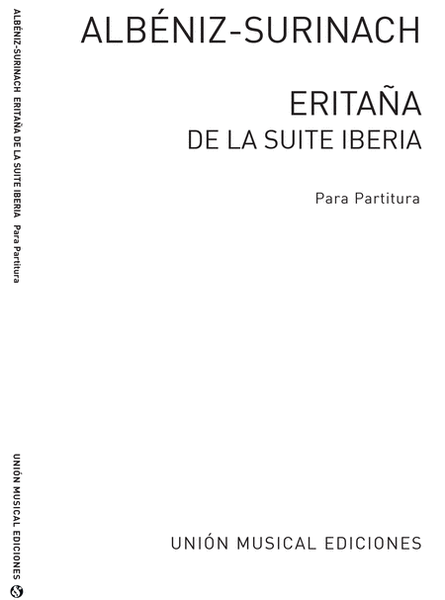 Eritana From Iberia (Surinach)