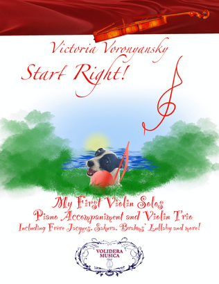 My First Violin Solos: Songs and Stories (piano accompaniment and violin trio option)