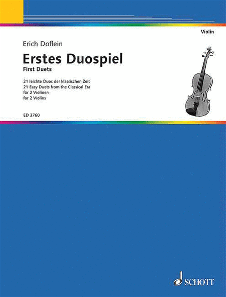 First Duets for Two Violins String Duet scores gallery preview page 1