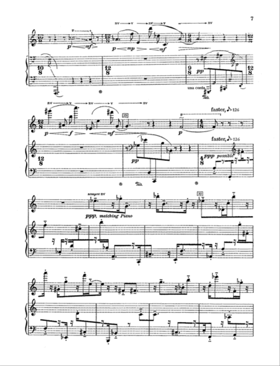 Cursive Cursive Flute Solo scores gallery preview page 8