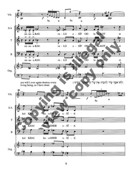 The Rainbow (Choral Score)