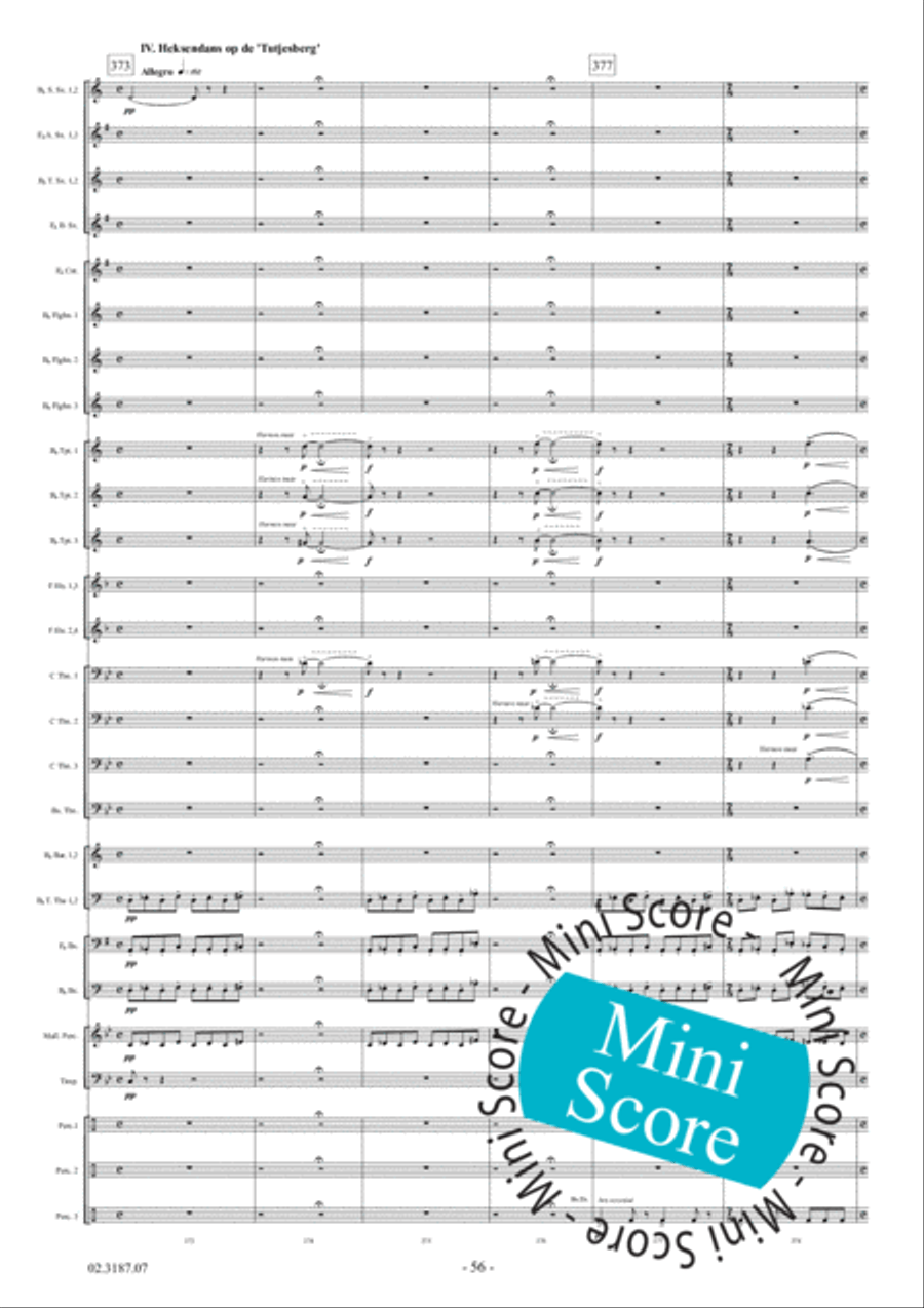 Fleodrodum Fanfare Band scores gallery preview page 62