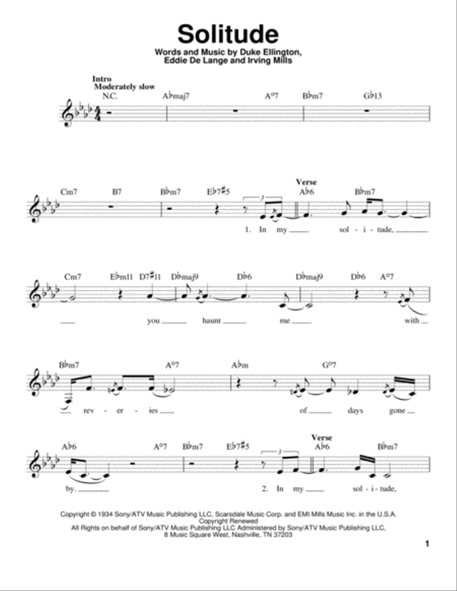 Solitude Voice scores gallery preview page 1