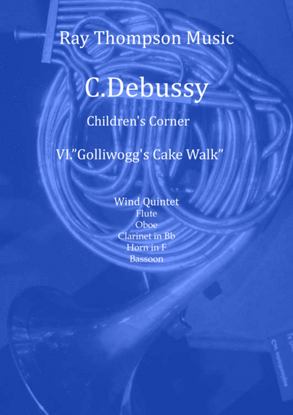 Debussy: Children's Corner No.6 "Golliwog's Cake Walk" - wind quintet image number null