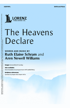 Book cover for The Heavens Declare