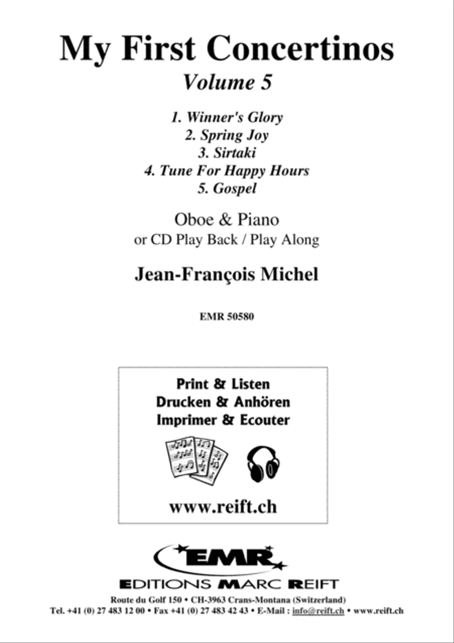 My First Concertinos Volume 5 Piano Accompaniment scores gallery preview page 2