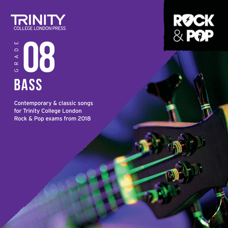Trinity Rock & Pop 2018 Bass Grade 8 CD
