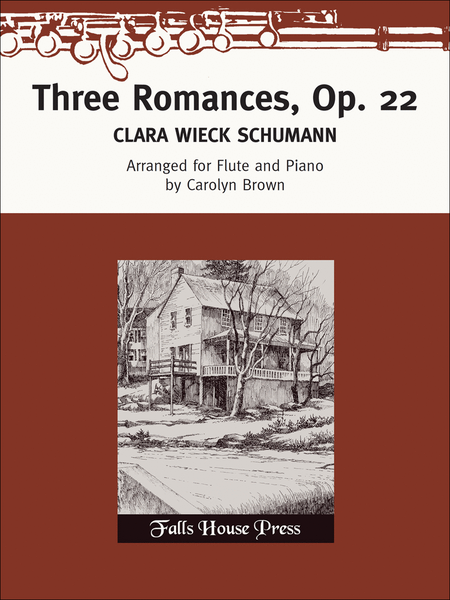 Three Romances Op. 22 for Flute and Piano
