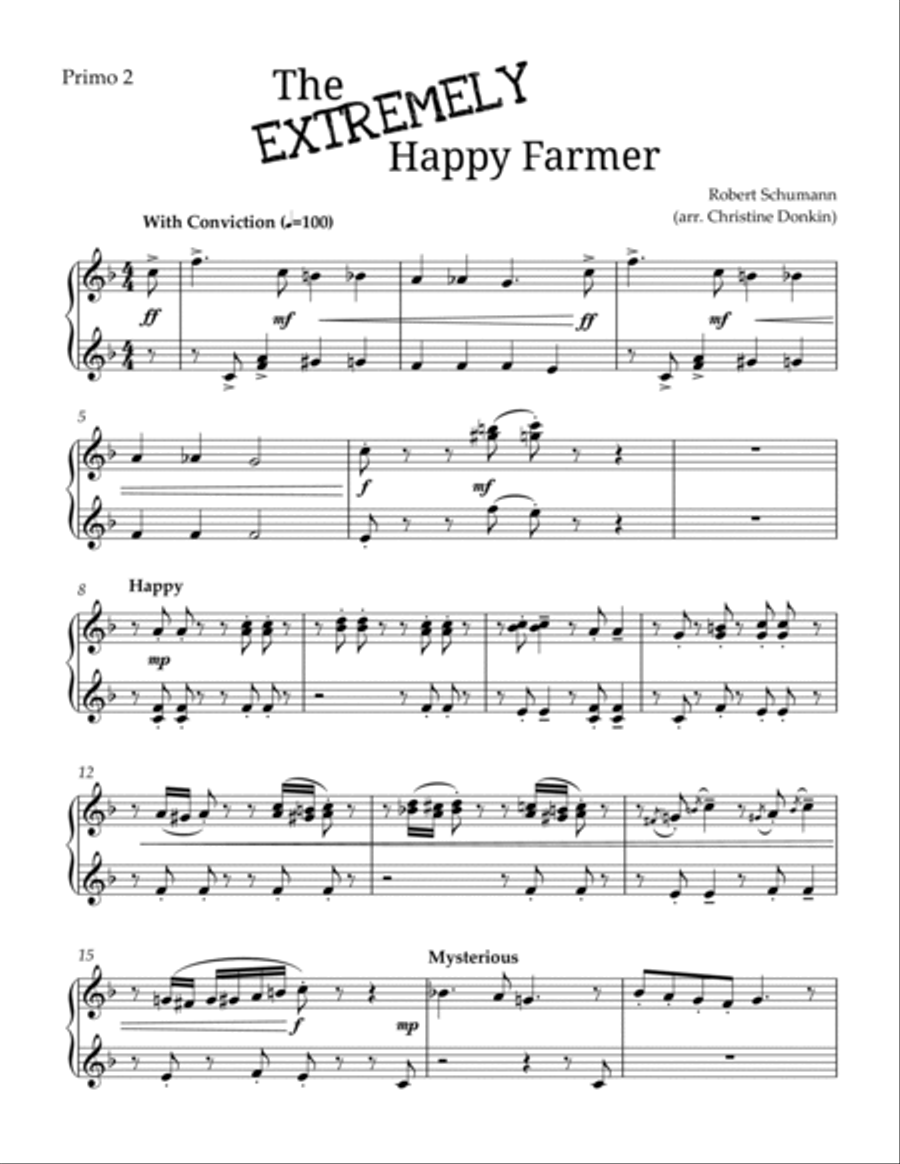 The Extremely Happy Farmer Piano Method scores gallery preview page 5