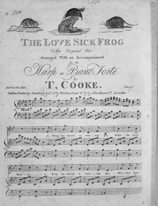 The Love Sick Frog. An Original Ai