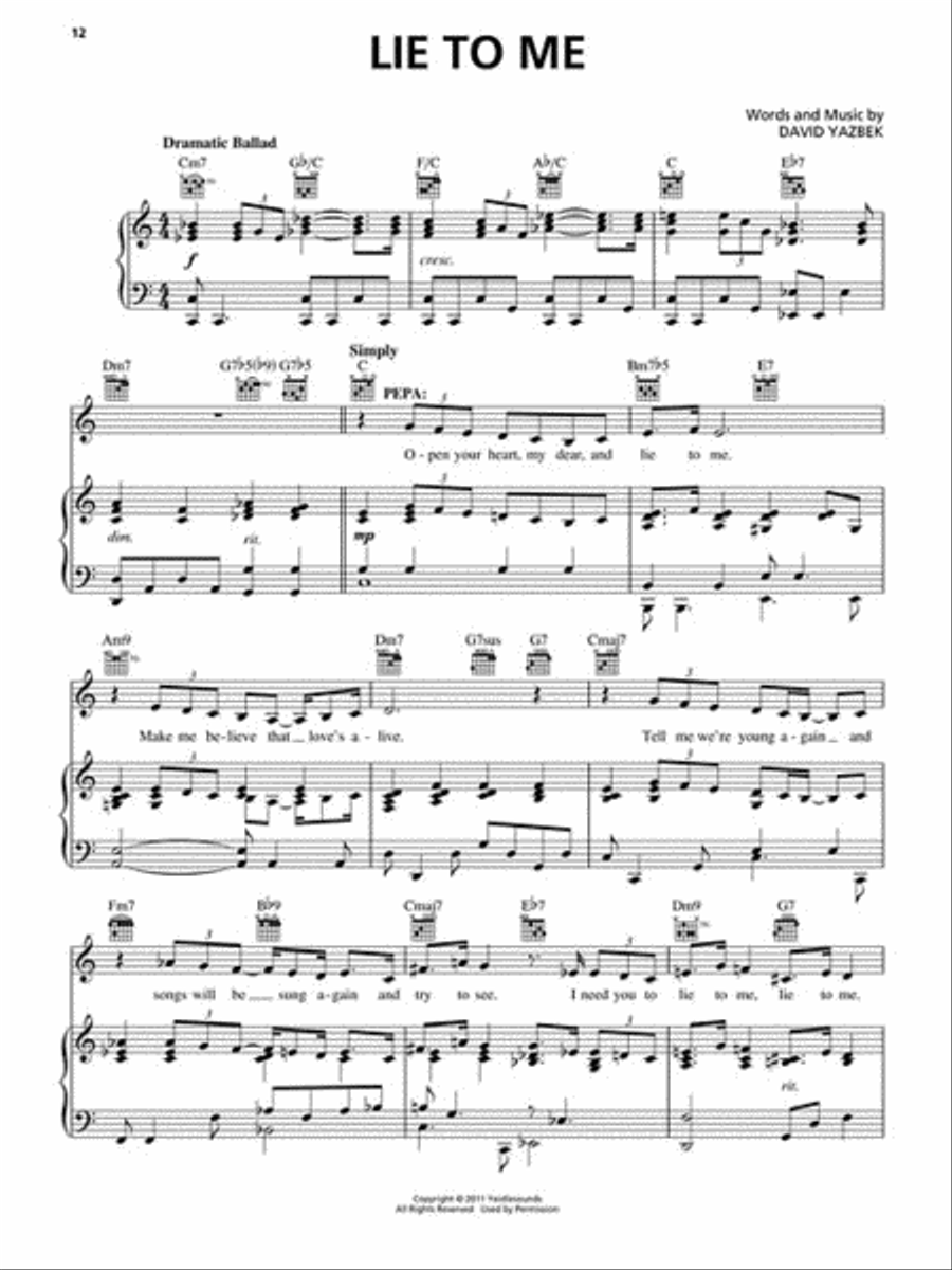 <br>Sheet music extract