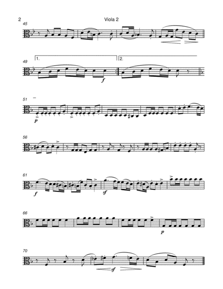 Polonaise - F. Schubert - For 3 Violas - Intermediate image number null