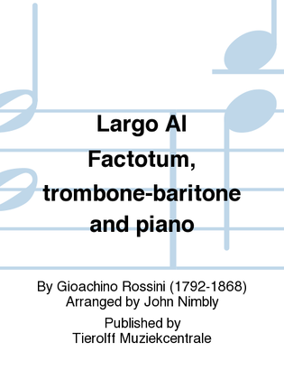 Largo Al Factotum, Euphonium/Baritone & Band (Piano Extract)