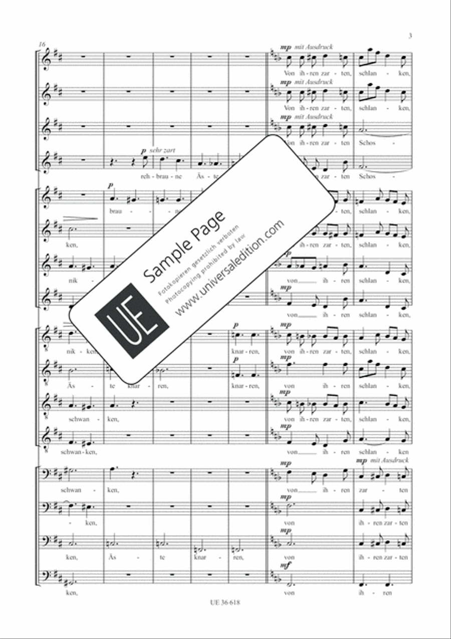 Im Sommerwind Im Sommerwind 4-Part scores gallery preview page 5