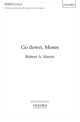 Book cover for Go down, Moses