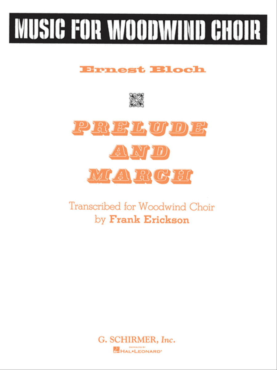 Prelude and March Concert Band scores gallery preview page 1