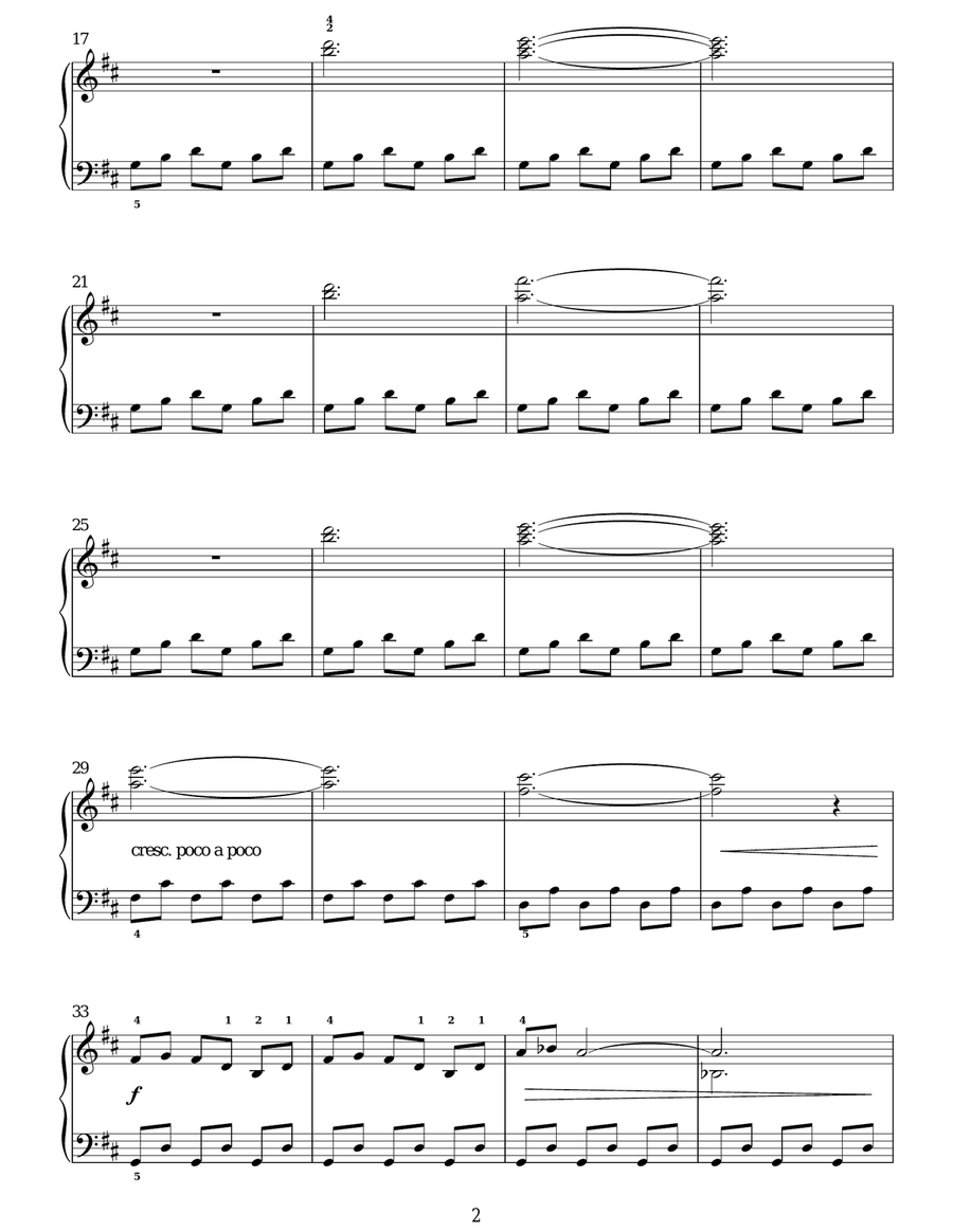 Fashion Easy Piano scores gallery preview page 2