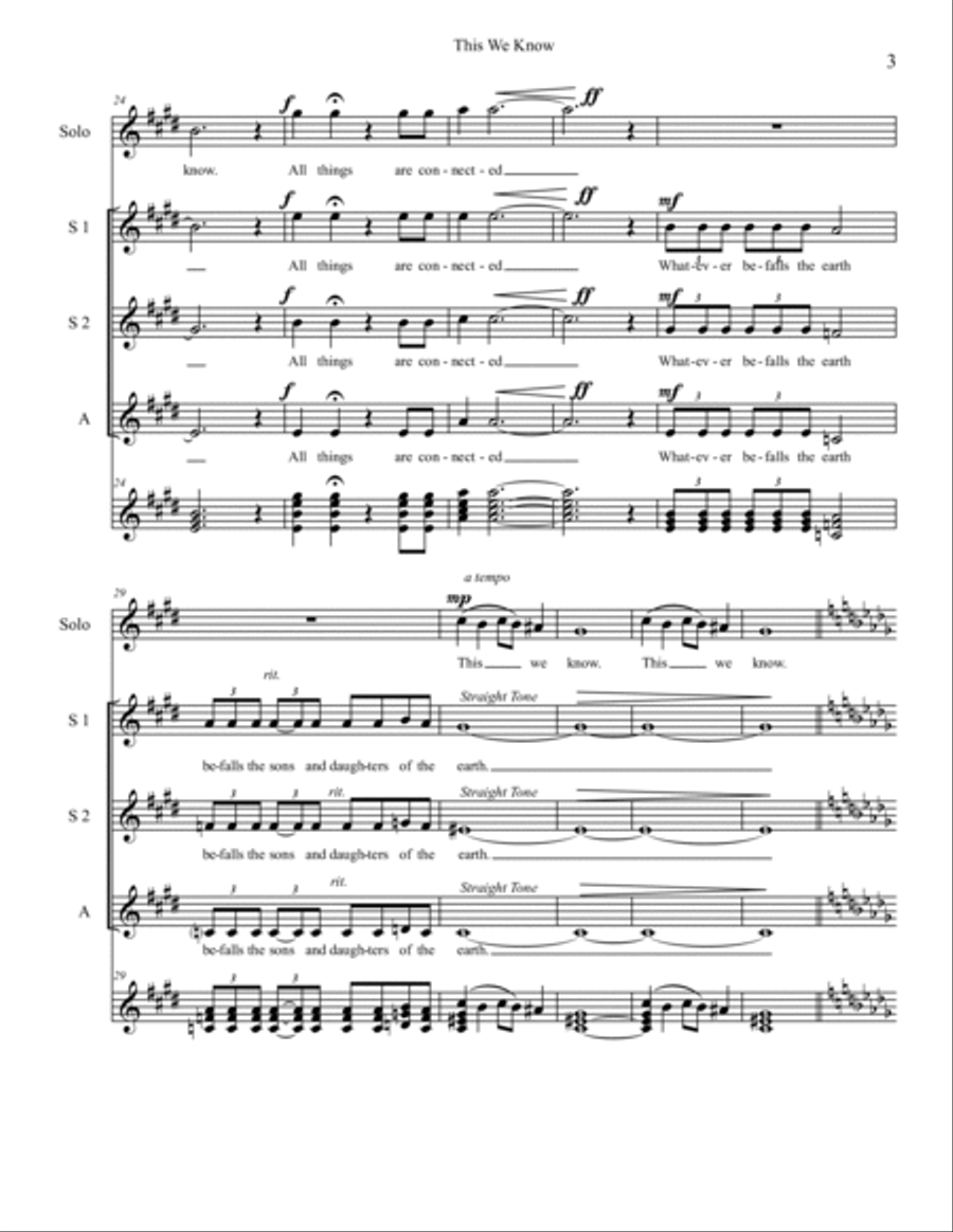 This We Know A Cappella scores gallery preview page 3