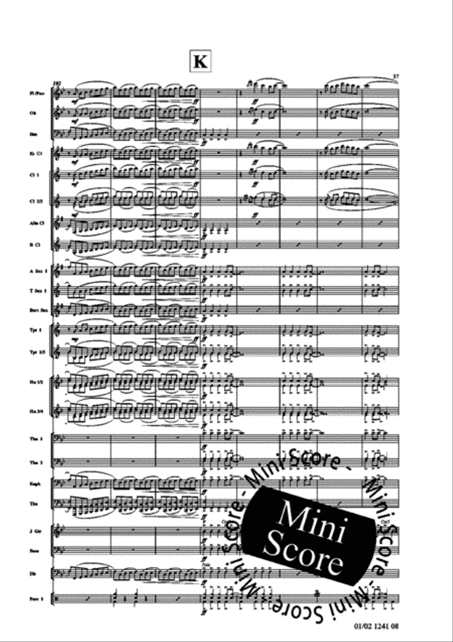 New Baroque Suite Concert Band scores gallery preview page 43