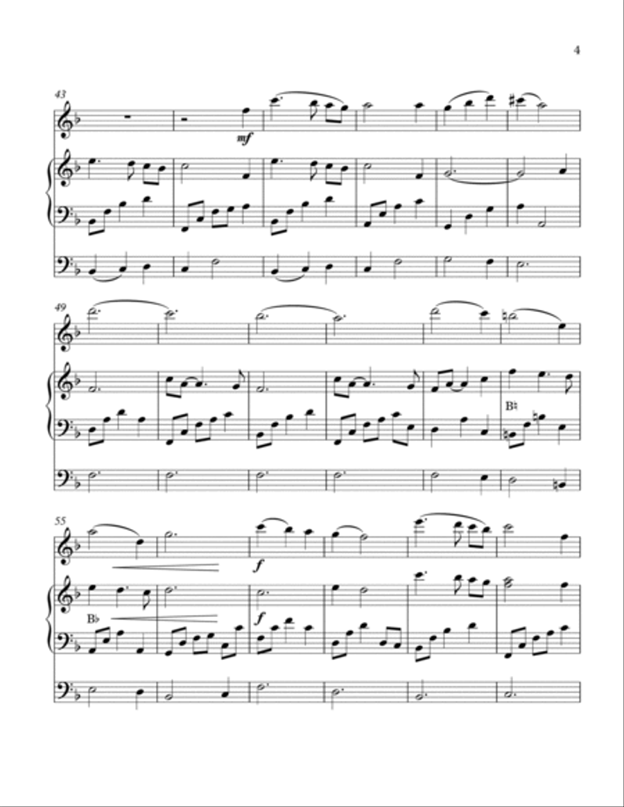 Moon River Flute scores gallery preview page 5