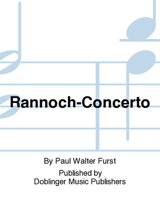 Book cover for Rannoch-Concerto
