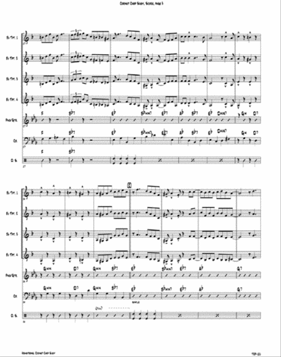 Cornet Chop Suey Cornet Chop Suey Small Ensemble scores gallery preview page 4