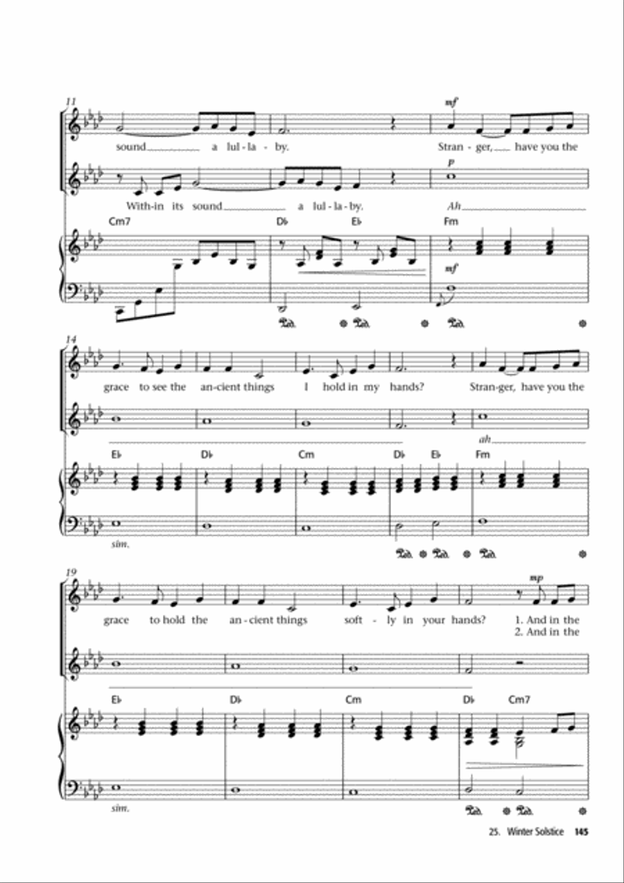 Voiceworks at Christmas Unison Choir scores gallery preview page 30