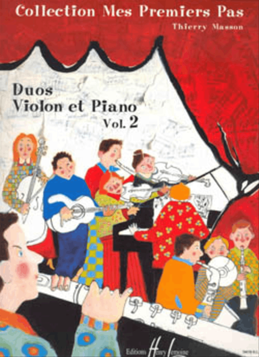 Mes premiers pas - Volume 2 Violin Solo scores gallery preview page 1