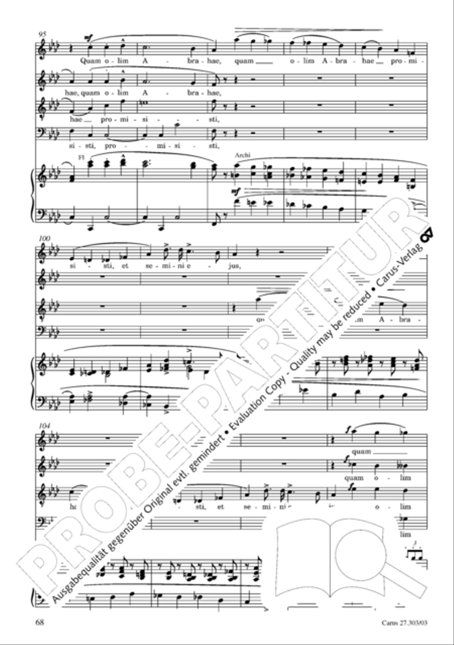 Messa da Requiem 4-Part scores gallery preview page 69