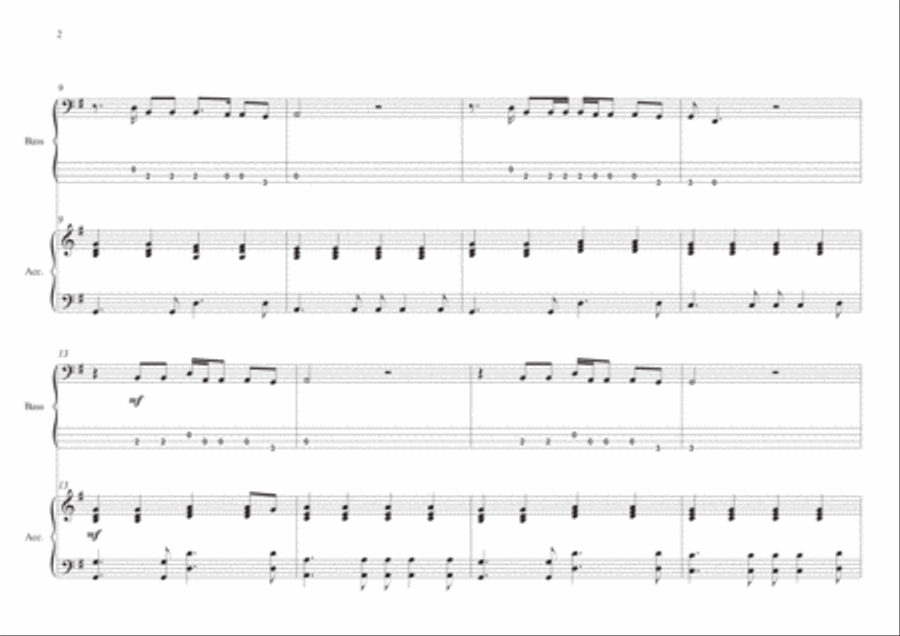 Knockin' On Heaven's Door String Duet scores gallery preview page 2