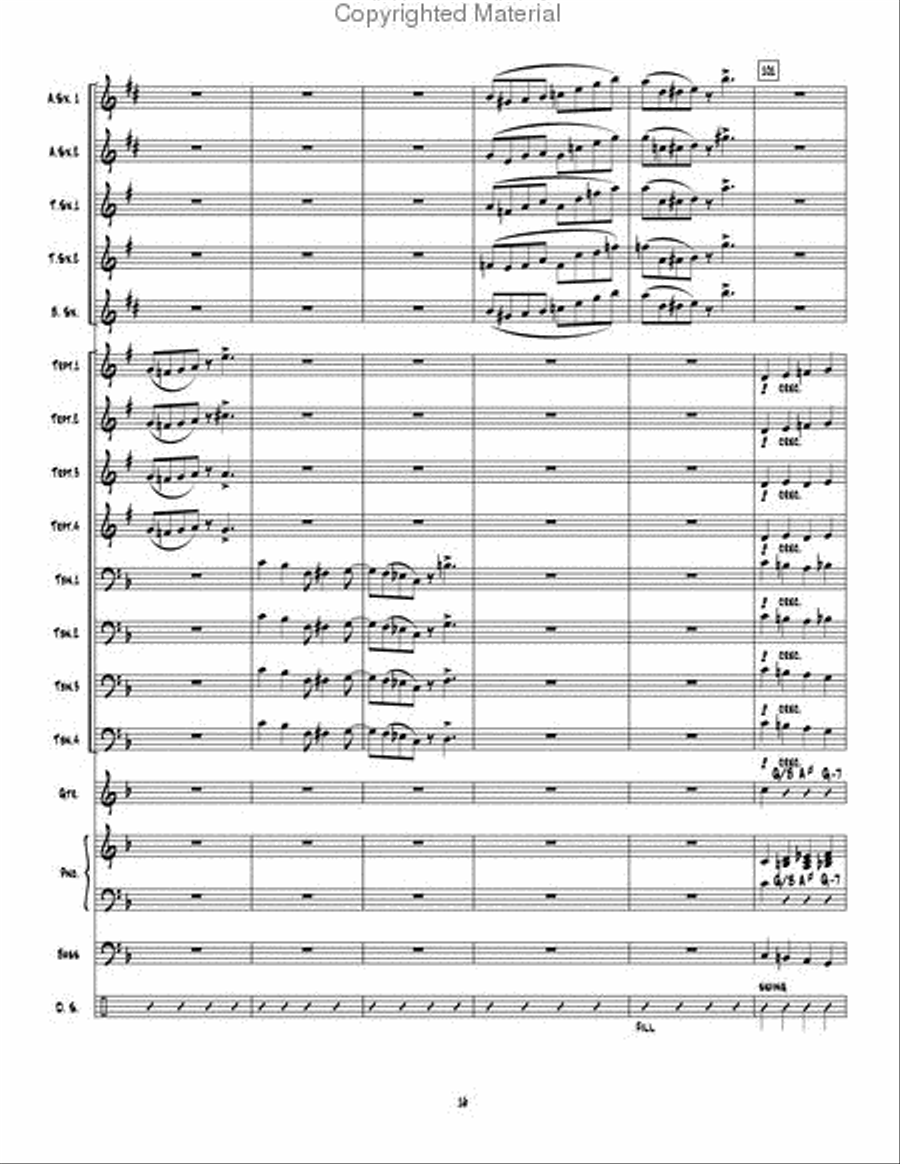 Nerve Damage Jazz Ensemble scores gallery preview page 17