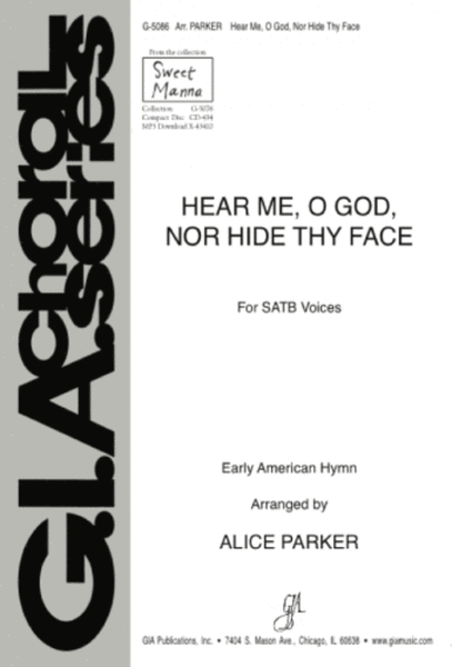 Hear Me, O God, nor Hide Thy Face image number null