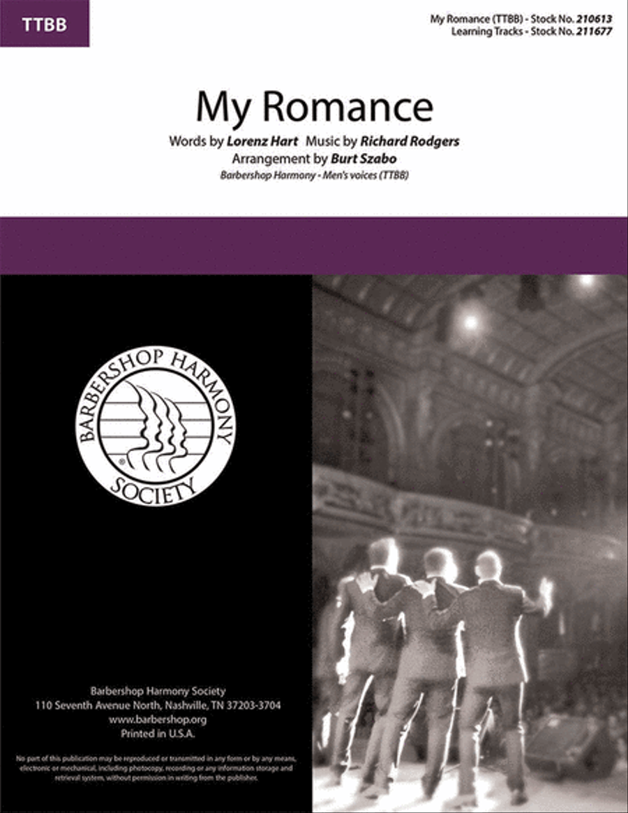 My Romance TTBB scores gallery preview page 1