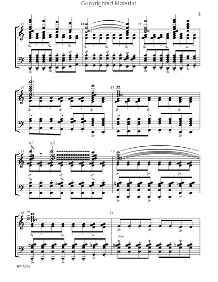 I Know That My Redeemer Lives (McChesney) Handbell Choir scores gallery preview page 3