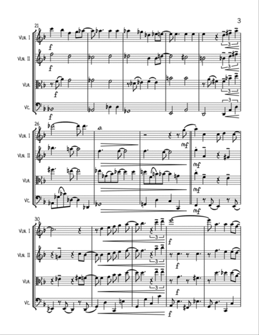 Have You Met Miss Jones? Have You Met Miss Jones? String Quartet scores gallery preview page 3